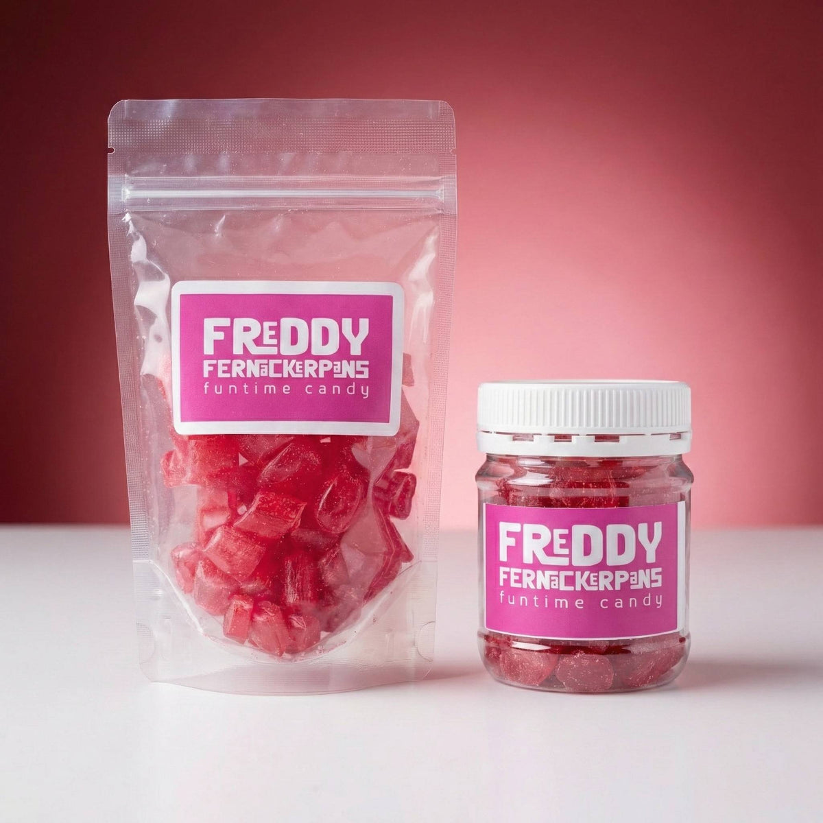 Freddy Raspberry Sour Raspberry – Freddy Fernackerpans funtime candy