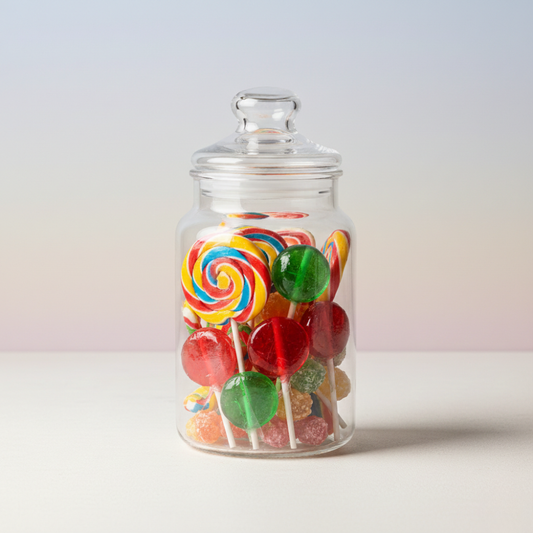 Old-School Lollies Jar